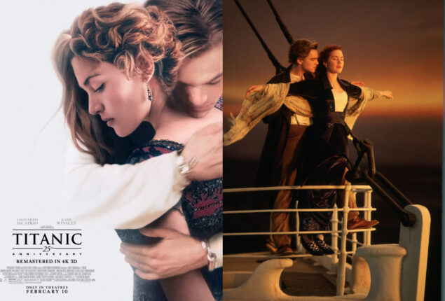 Titanic fans will not forgive the re-mastered 4K 3D poster of the film