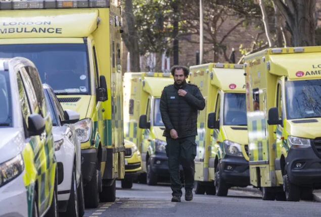 Ambulances taking 90 minutes