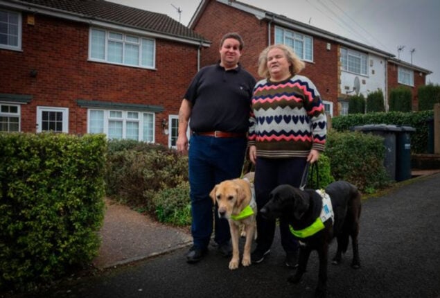 Taxi driver fined for leaving blind couple in England