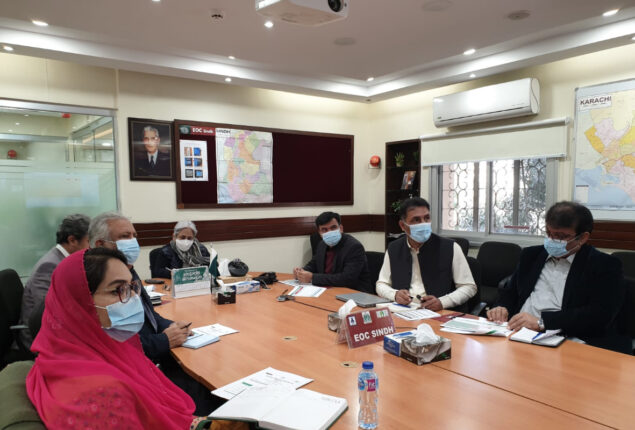 Health Minister Sindh reviews preparedness of anti-polio drive