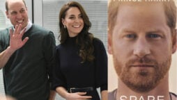 William and Kate ignores question about Harry’s book