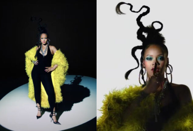 Rihanna teases fans with super bowl LVII halftime show trailer
