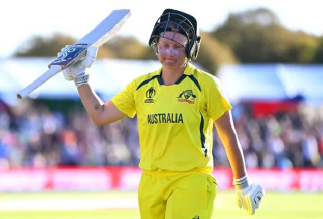Alyssa Healy picked up calf injury during India tour