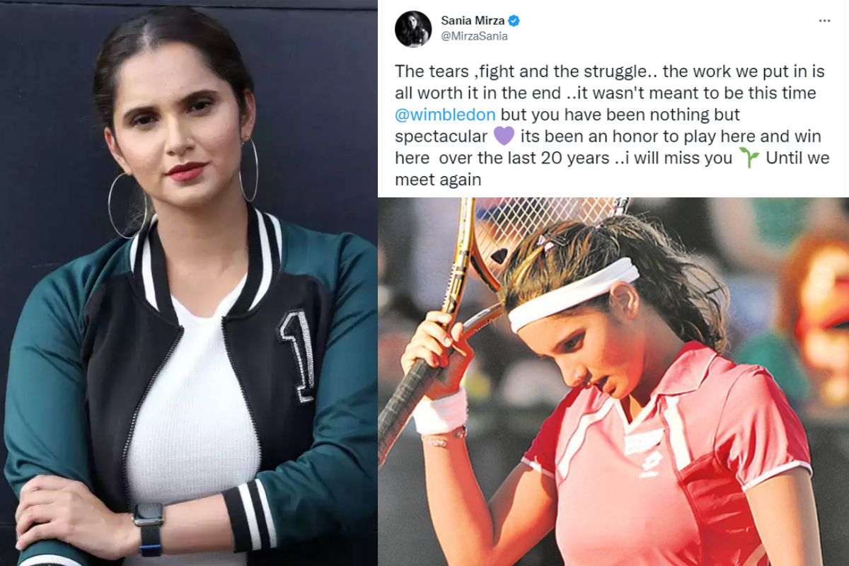 Sania Mirza writes an emotional message bidding farewell to tennis