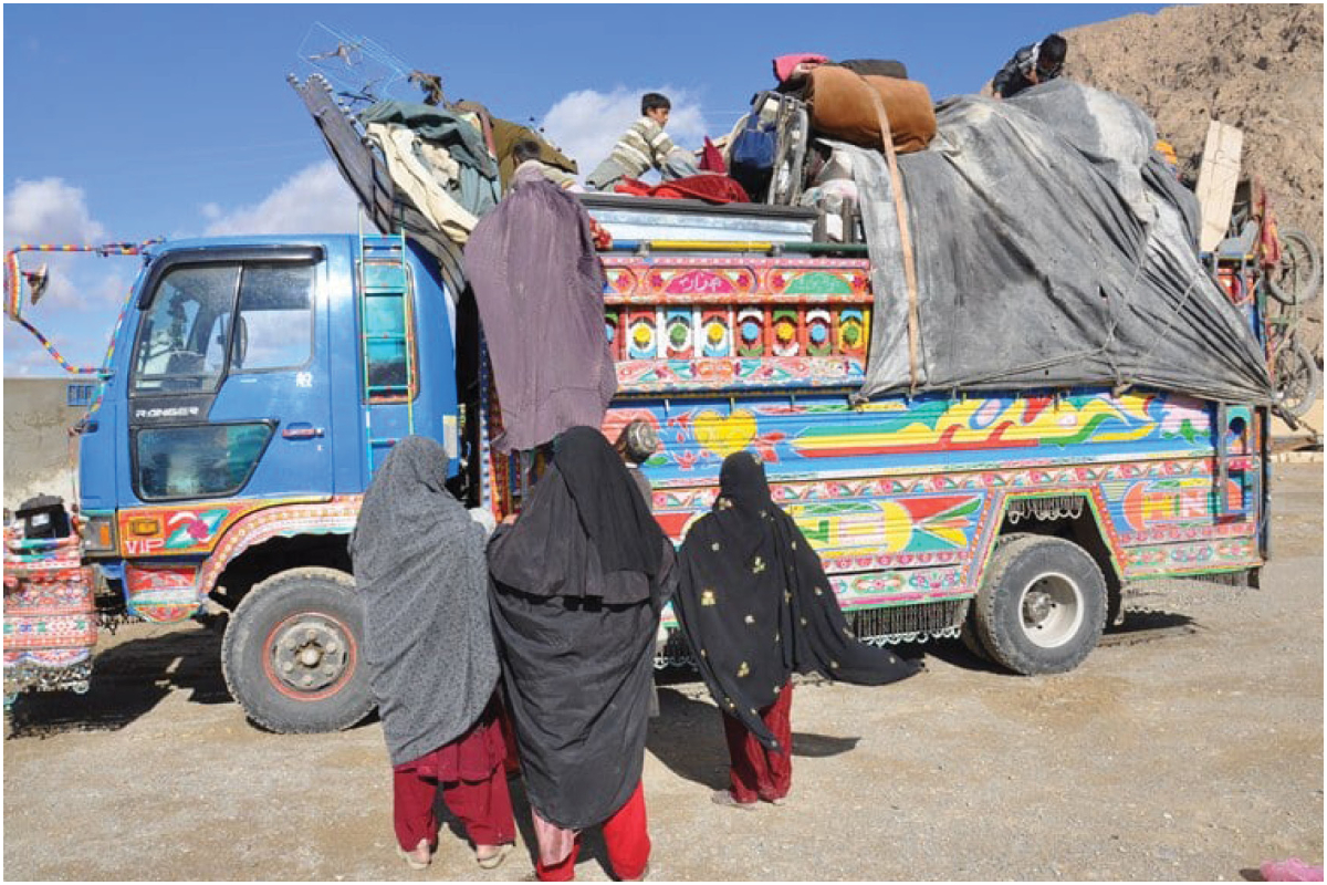 Afghan refugees