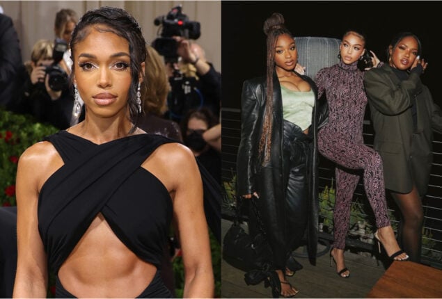 Celebrities give their appearance at Lori Harvey birthday party