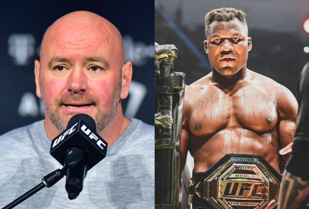 Dana White says 'Francis Ngannou parted ways with the company'