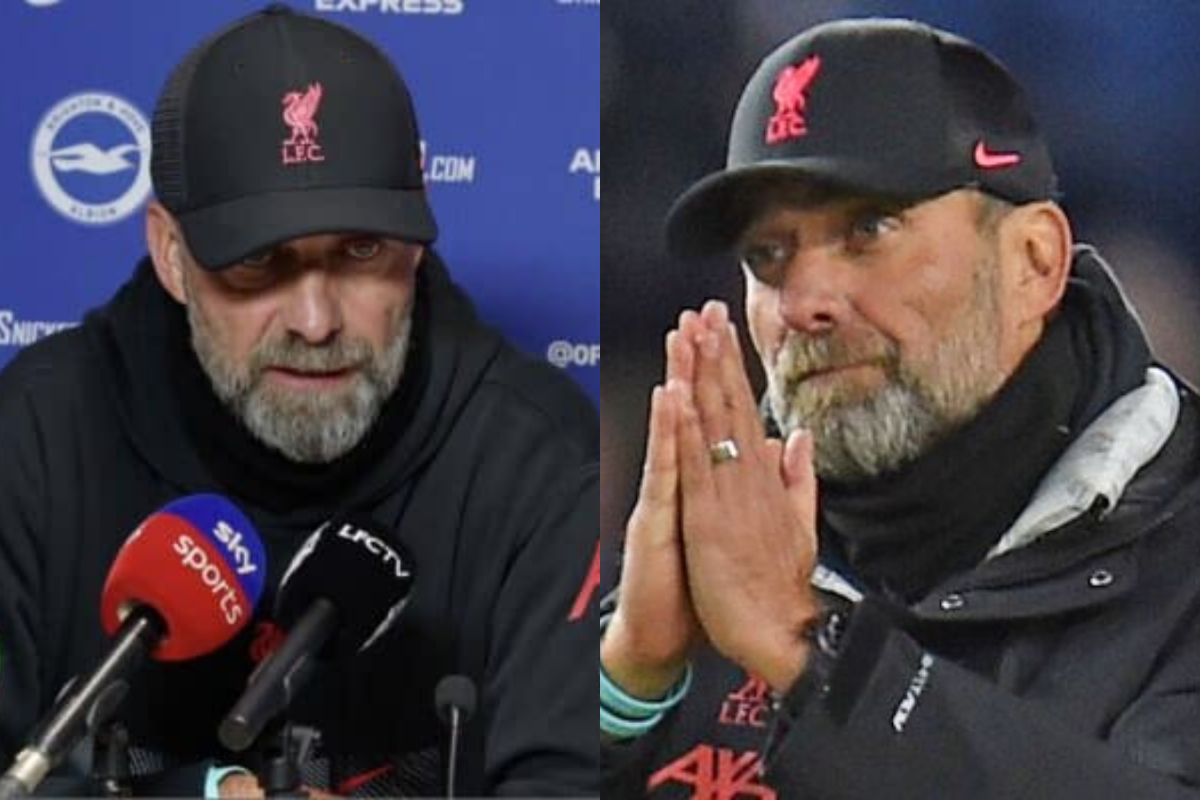 Jurgen Klopp urged his struggling team to get 'back to basics'