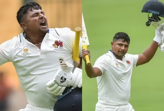 Sarfaraz Khan wept after being ignored for first two Test matches against Australia