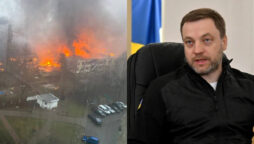 Ukraine interior minister and 16 killed in helicopter crash