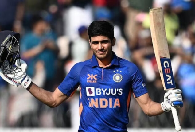 Shubman Gill becomes youngest player to score a double century in ODIs