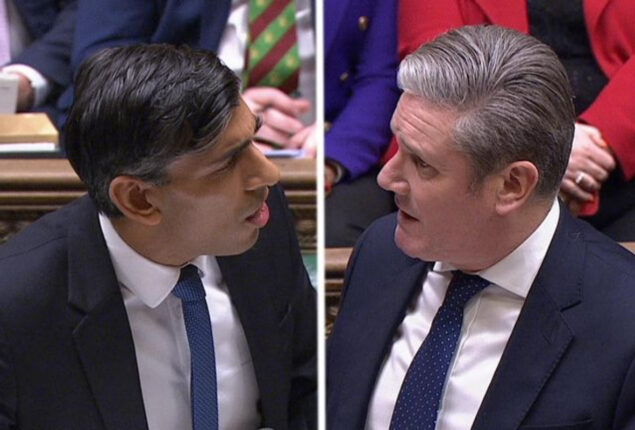 Rishi Sunak and Starmer clash over ambulance delays at PMQs