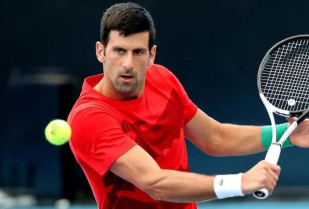 Australian Open: Djokovic overcomes health scare to advance third round