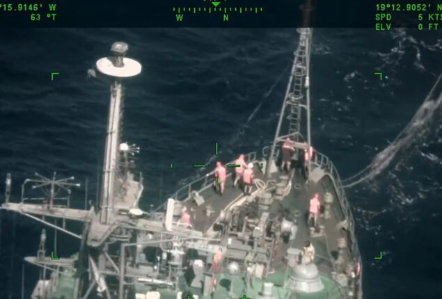 US Coast Guard tracking Russian spy ship off coast of Hawaii