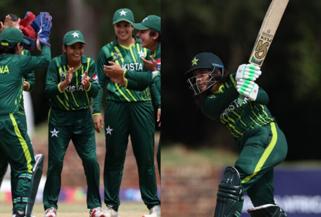 Pakistan defeated Zimbabwe, qualified for Super Six of U19 T20 World Cup