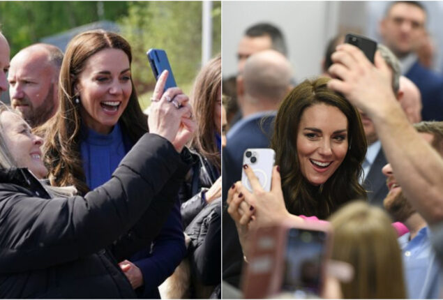 Kate Middleton and other royals overcame the ‘photo ban’ to embrace it