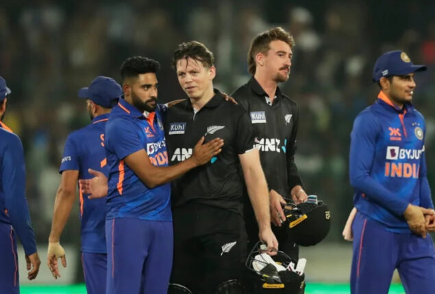 IND vs NZ: New Zealand lose top spot in ODI rankings after eight-wicket loss