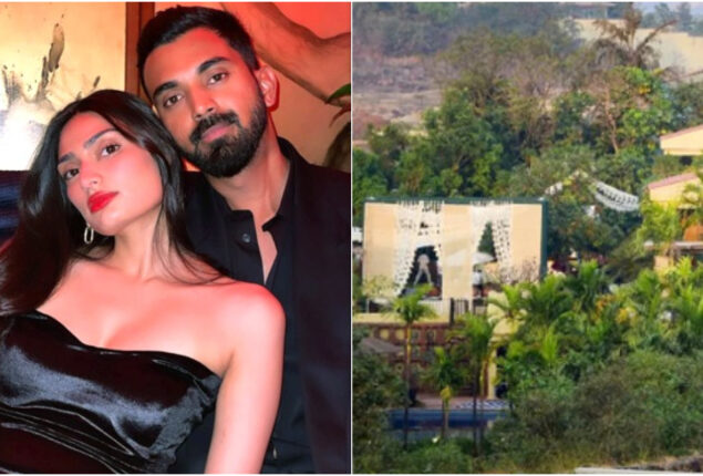 KL Rahul wedding decorations have started at Khandala farmhouse