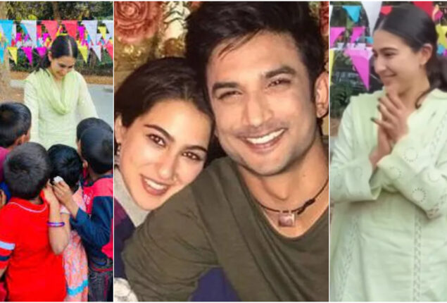 Sara Ali Khan celebrates Sushant Singh’s birth anniversary with NGO kids
