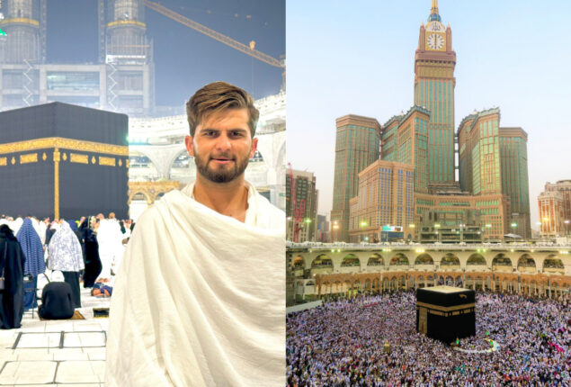 Shaheen Shah Afridi privileged to perform Umrah