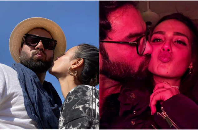 Iqra Aziz and Yasir Hussain shares their lovely photos