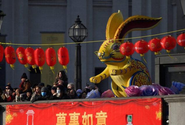 At Chinese New Year, London welcomes Year of the Rabbit