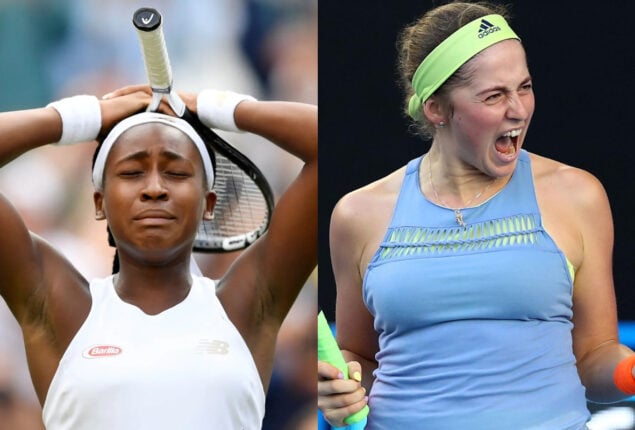 Australian Open: Coco Gauff broke down in tears after defeat by Ostapenko