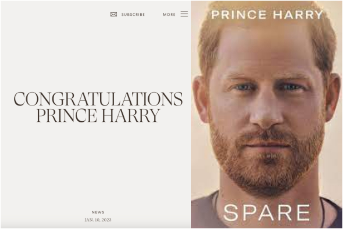 Archewell team 'congratulated Prince Harry'