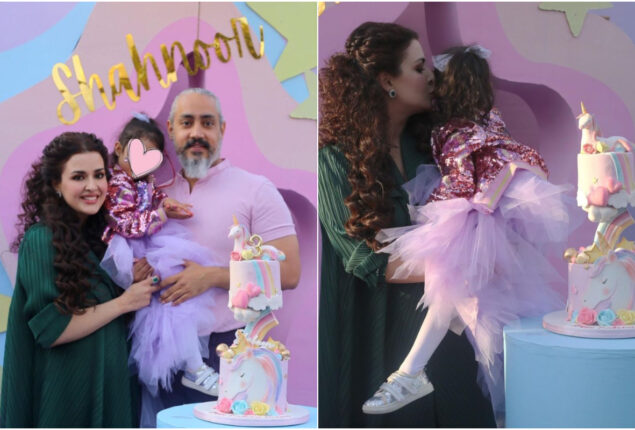 Natasha Lakhani celebrated her daughter’s third birthday