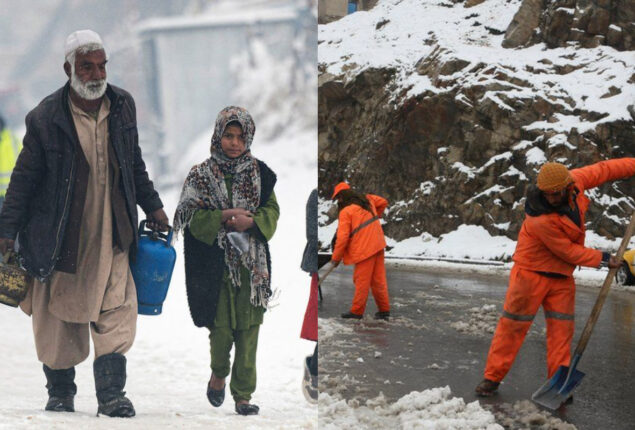 Afghanistan: At least 124 people are killed by the Freezing weather   