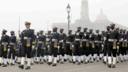 Indian Navy released bts of contingent rehearsing for R-day parade