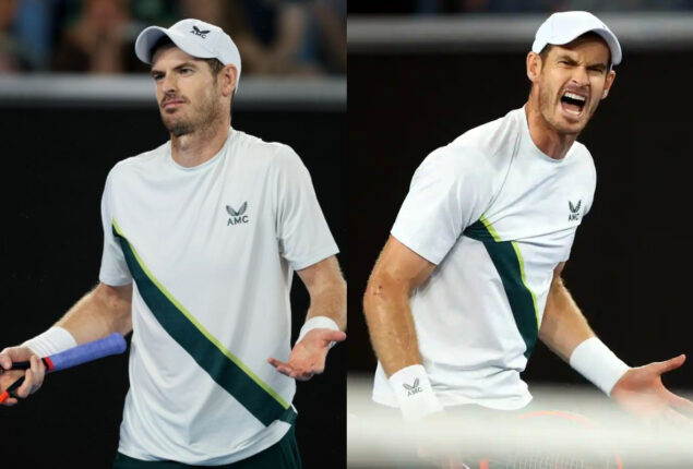 Andy Murray tell ‘tough game’ when dropping his kid off at school