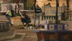 spain church stabbing