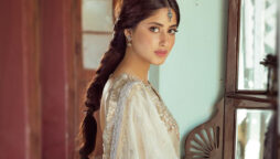 Sajal Aly Looks Exquisite In A Moon White Dress