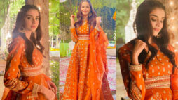 Zainab Shabbir Looks Splendid In Orange