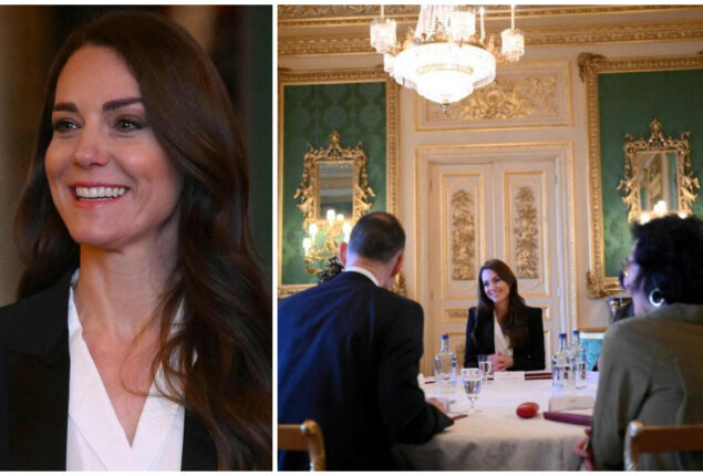 Kate Middleton welcomes eight development experts to Windsor Castle