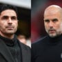 Pep Guardiola says ‘Arsenal reaping rewards of patience with Mikel Arteta’