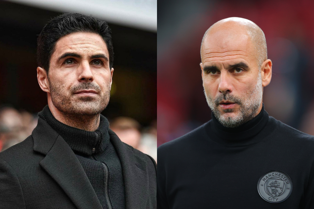 Pep Guardiola says 'Arsenal reaping rewards of patience with Mikel Arteta'