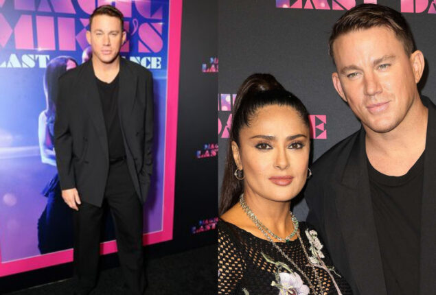 Channing Tatum Raves about his relationship with “Magic Mike 3” costar Salma Hayek