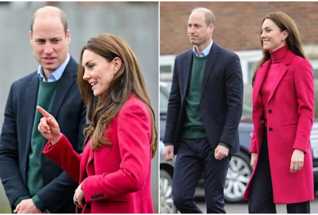 Prince William and Kate Middleton visits foodbank in Windsor