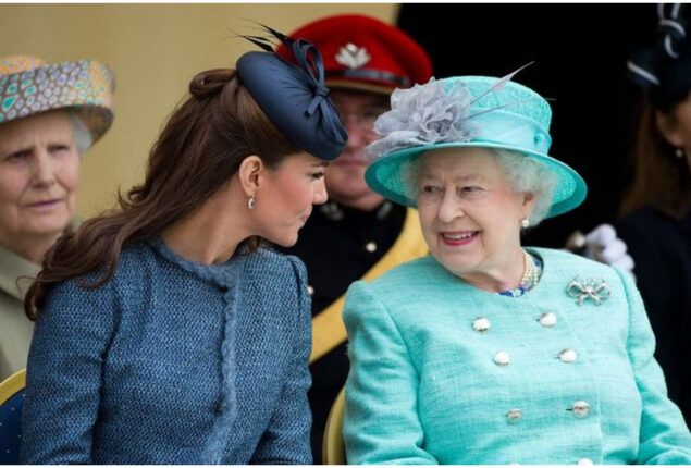 Kate Middleton, very similar to the late Queen when it comes to eye contact