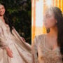 Haldi Ceremony, Athiya Shetty wore an Antique Ivory Anarkali that took 2000 hours to Embroider