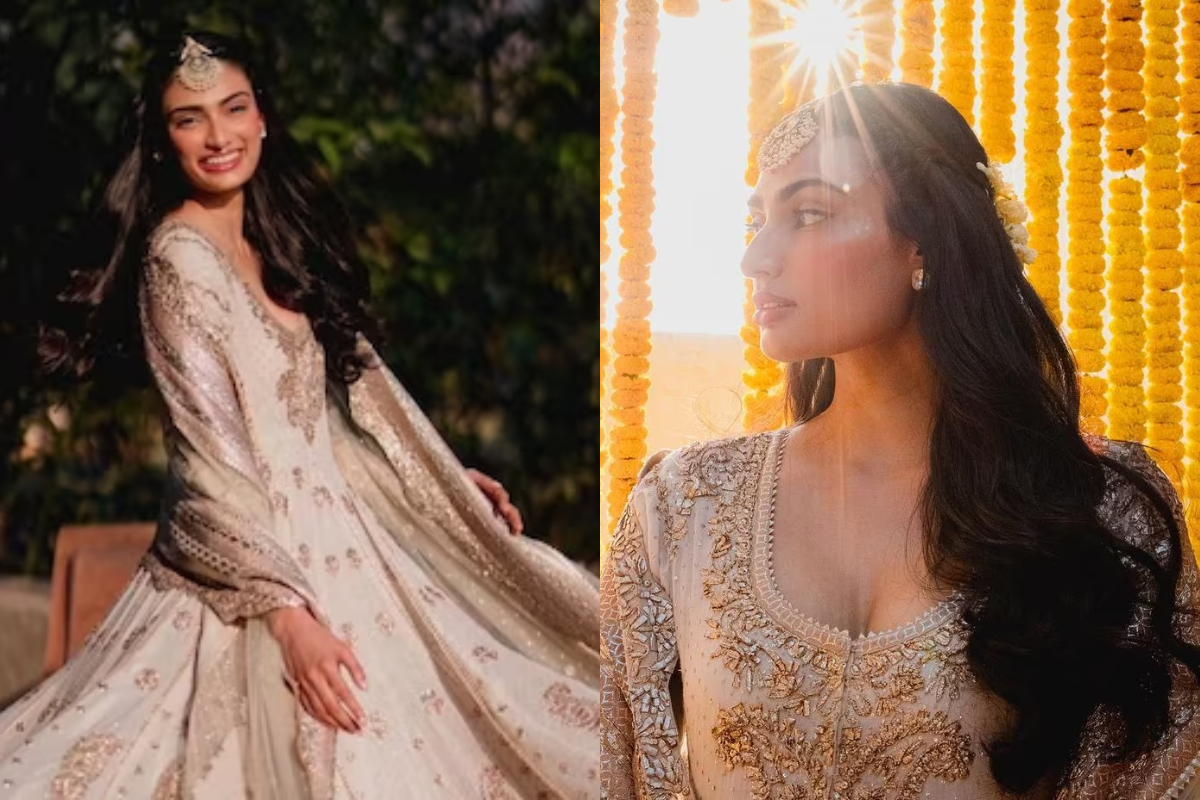 Athiya Shetty Haldi dress