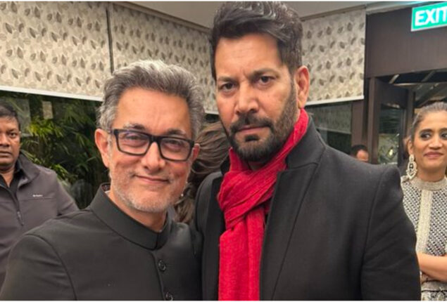 Aamir Khan looks unrecognisable in grey hair and beard