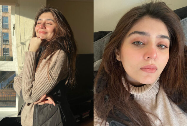 Dur-e-Fishan Shares Her No-Filter Sun-Kissed Pictures