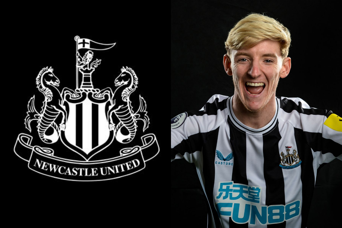Newcastle United signed Anthony Gordon for price of 40 million pound