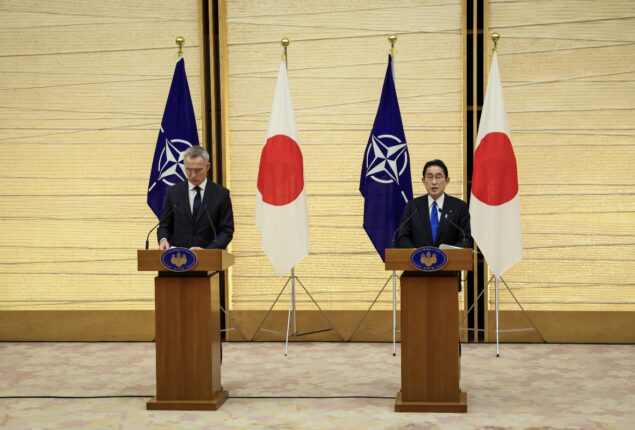 NATO, Japan PM Fumio Kishida pledge to strengthen ties