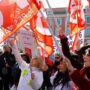 Protests intensify against pension age rise in France