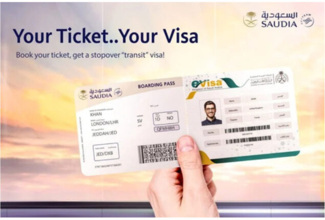 Saudi Stopeover Visa