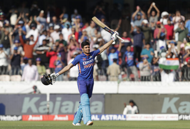 Shubman Gill scores back-to-back centuries for India